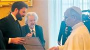 Al Pacino se reunió con el papa León XIV en el Vaticano