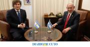 Javier Milei reiteró su apoyo a Israel en la ofensiva contra Irán