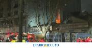 Se incendió un edificio tomado en Monserrat: 11 personas fueron asistidas