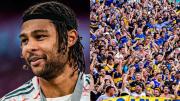 Gnabry, impactado por la hinchada de Boca en Miami: “Va a sentirse como de visitante”