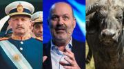 Sturzenegger criticó a Macri y Alberto por no preocuparse por los búfalos y con una foto de Onganía pidió plantar árboles