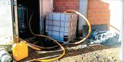 La Policía secuestra más de mil litros de combustible en la ciudad de El Alto