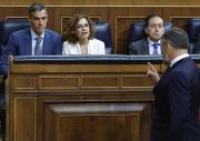 Abascal abandonó el Congreso para no escuchar a Sánchez
