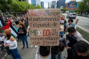 Mexicanos exigen la ruptura de relaciones con Israel