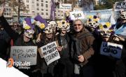 Una plaza repleta por la democracia y contra el terror de Milei