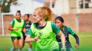 Copa América: La Verde femenina se entrena en Huarina, en La Paz