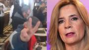 El mal momento de Mercedes Ninci en la marcha por Cristina Kirchner: le recordaron que es militante macrista