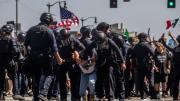 Levantan toque de queda en Los Ángeles: la medida acabó con los incidentes vandálicos