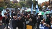 Importante presencia política y gremial en la marcha de los jubilados en apoyo a Cristina Kirchner