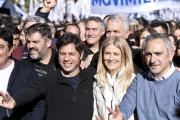 Kicillof fue a la plaza en medio de la interna con CFK y la defendió: Es una condena injusta