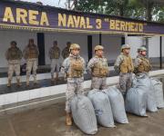 Tarija: Militares de la Base Naval “Bermejo” comisan coca ilegal valuada en Bs 24.000