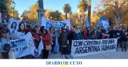 Realizaron también en San Juan un acto en apoyo a Cristina Fernández tras la condena de la Corte por corrupción