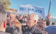 Alak movilizó junto a militantes del peronismo platense
