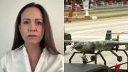 El dardo de María Corina sobre Venezuela y la fabricación de drones de Irán
