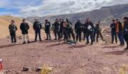 En Llallagua se hacen pericias balísticas e inspección técnica para esclarecer asesinatos de policías
