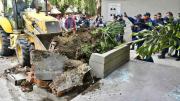 Subalcaldía Zamudio demolió edificación ilegal y recupera predio en la Buenos Aires