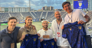 El inesperado encuentro de Juan Sebastián Verón con Leandro Paredes y Paulo Dybala