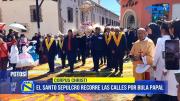Potosí celebra Corpus Christi con una fusión de fe católica y tradiciones ancestrales