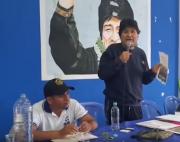 Evo anuncia que tiene un plan para poder participar de las elecciones en agosto