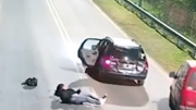 Berisso: una mujer se tiró de un auto cuando el chofer de la app cambió el recorrido