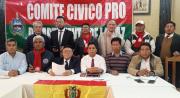 Cívicos declaran emergencia nacional y responsabilizan a Evo Morales