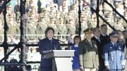 Día de la Bandera: Javier Milei tuvo su propio acto en el Campo de Polo de Palermo