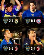 ¿Cómo le va a Boca Juniors contra los grandes equipos europeos?