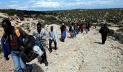 Más de 400 solicitantes de asilo llegan a la isla griega de Gavdos