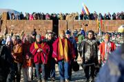 Presidente pide en el Willka Kuti 5533 unidad y mejores días para los bolivianos durante el Bicentenario