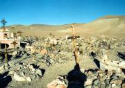 Misterio en el norte argentino: un pueblo esta abandonado pero su cementerio sigue creciendo