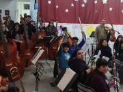 La Orquesta Escuela de Bahía Blanca que perdió todo tras la inundación volvió a tocar