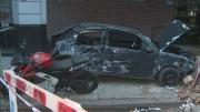 Choque en Flores por un auto contra una casa dejó a todo el barrio sin luz