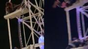 VIDEO SENSIBLE: Niña cayó de una rueda de la fortuna en Brasil, se le soltó el cinturón de seguridad