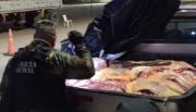 Decomisan 600 kg de carne ilegal