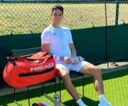 Murkel Dellien debuta este lunes en la qualy de Wimbledon con el sueño de alcanzar el cuadro principal
