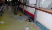 Día de furia en la terminal de Embarcación contra una oficina de EDESA