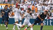 Con un jugador menos, Real Madrid superó 3-1 a Pachuca