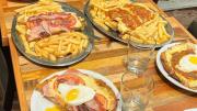 Bodegón en Buenos Aires: el lugar en el que una milanesa gigante es la norma y no la excepción