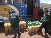 Dos aprehendidos por acopio ilegal de combustible en Sucre