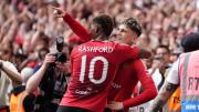 La camiseta que utilizó Alejandro Garnacho provocando la furia en Manchester United