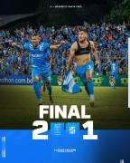 Blooming festeja con su hinchada en la ‘Caldera’