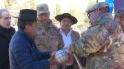 Choquehuanca: En el Ejército desarrollan granadas para apagar incendios en un radio de 10 metros