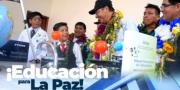 Gobierno construye 49 unidades educativas en 35 municipios de La Paz con más de Bs 178 millones