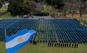 Día de la Bandera: Kicillof le tomó juramento a más de 2.700 futuros integrantes de la Policía Bonaerense