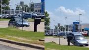 El impactante video de cómo una ola de calor extremo provocó que una carretera estallara en EEUU