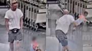 VIDEO SENSIBLE: Desalmado tiró contra el suelo a un niño en pleno aeropuerto en Rusia y lo dejó en coma