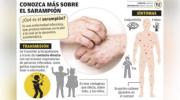 El incremento de los casos de sarampión obliga al gobierno a declarar emergencia sanitaria