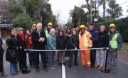 Quedó listo un tramo de la 511 en Hernández