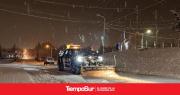 Intensas nevadas: inició el Plan Invernal en El Calafate