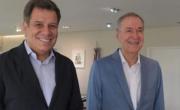 Manes y Schiaretti se muestran juntos por primera vez en La Plata, con las elecciones bonaerenses en la mira